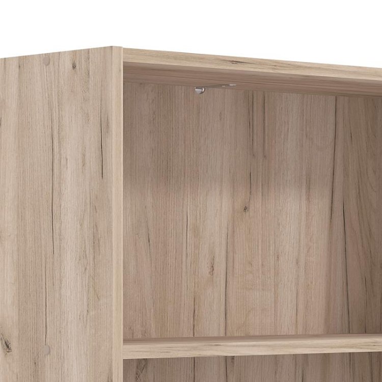 ΒΙΒΛΙΟΘΗΚΗ TOMAR 5 GREY OAK 70x24,5x176,5εκ 11011439
