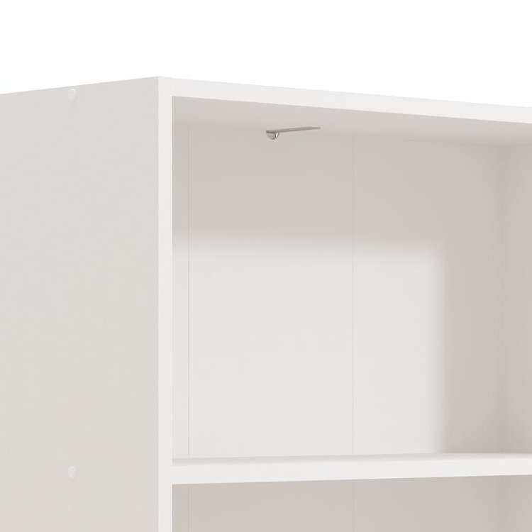 ΒΙΒΛΙΟΘΗΚΗ TOMAR 6 ΛΕΥΚΟ 70x24,5x211,5εκ 11011440