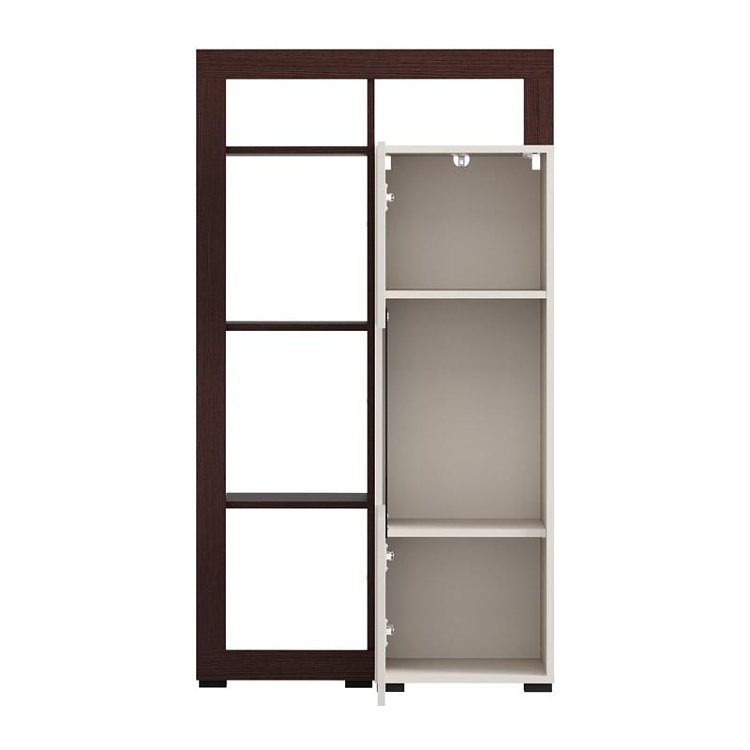 ΒΙΤΡΙΝΑ ARGYLL 1K 1VS OP 138 CASHMERE ΜΕ DARK TAILOR OAK ΧΡΩΜΑ 77x35x138εκ 11015795