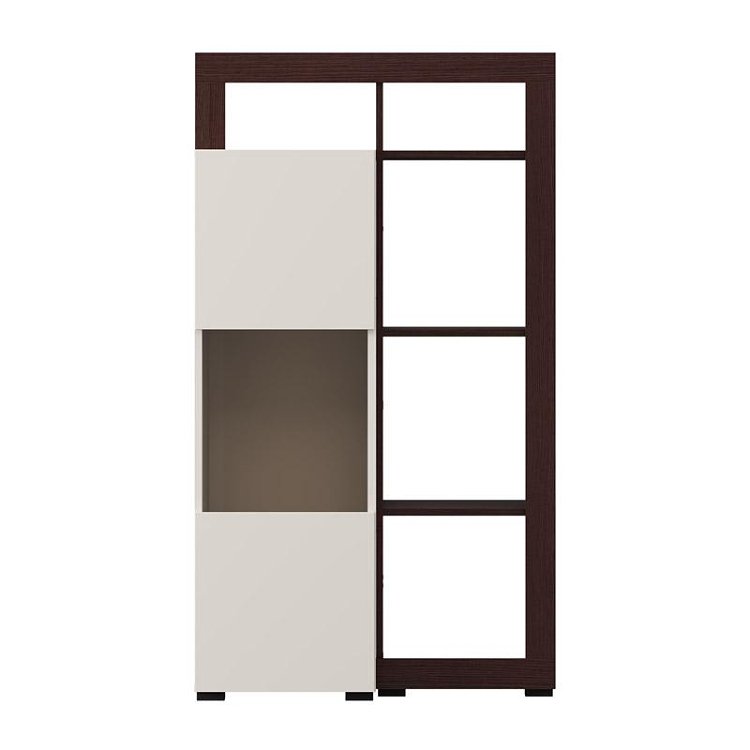 ΒΙΤΡΙΝΑ ARGYLL 1K 1VS OP 138 CASHMERE ΜΕ DARK TAILOR OAK ΧΡΩΜΑ 77x35x138εκ 11015795