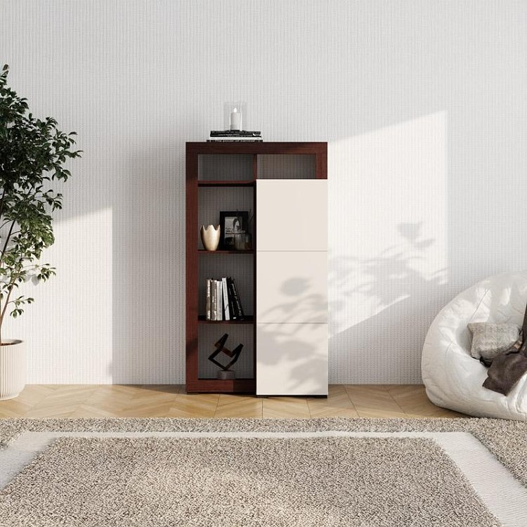 ΒΙΤΡΙΝΑ ARGYLL 1K1V OP 138 CASHMERE ΜΕ DARK TAILOR OAK ΧΡΩΜΑ 77x35x138εκ 11015799
