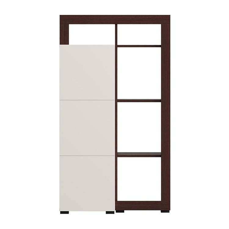 ΒΙΤΡΙΝΑ ARGYLL 1K1V OP 138 CASHMERE ΜΕ DARK TAILOR OAK ΧΡΩΜΑ 77x35x138εκ 11015799