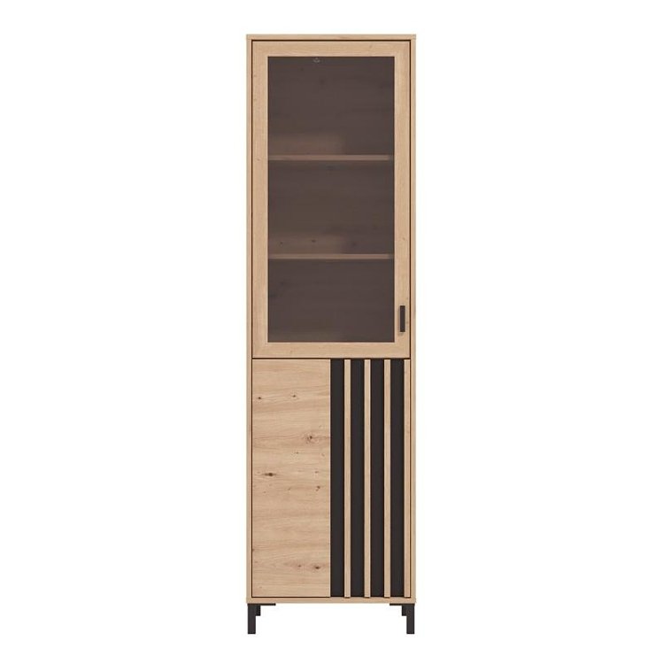 ΒΙΤΡΙΝΑ LAVAL 1K VS1 193 ARTISAN ΟΑΚ/ΜΑΥΡΟ 55x40x193εκ 11014534