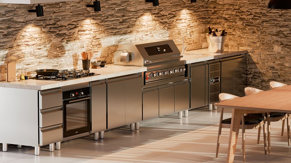 THERMOGATZ TGH-BI-B8B-G BBQ Υγραερίου 26.7kW 03.313.418