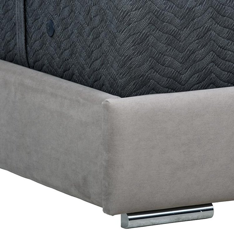 ΔΙΠΛΟ ΚΡΕΒΑΤΙ Fylliana Udine ΜΠΕΖ ΧΡΩΜΑ 167x214x115εκ (160x200) 887-225-021