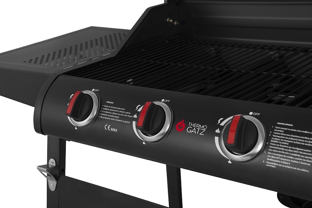 THERMOGATZ GS Grill Lite 3 Barbeque Υγραερίου 03.313.201