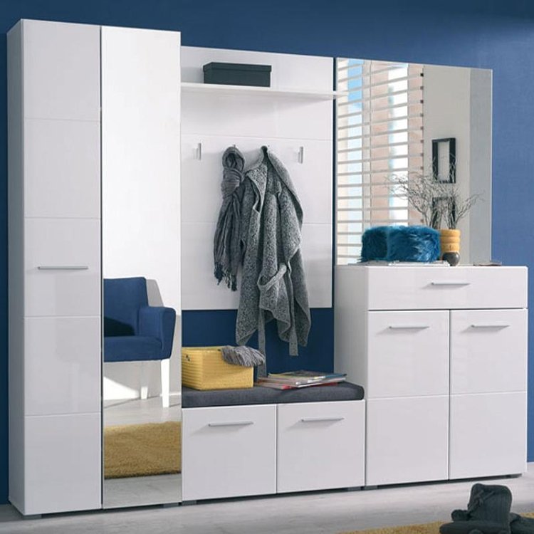 ΕΠΙΠΛΟ ΧΩΛ Beny ΚΟΜ 760 ΛΕΥΚΟ-ΛΕΥΚΗ ΛΑΚΑ 79x35x45εκ 11008567