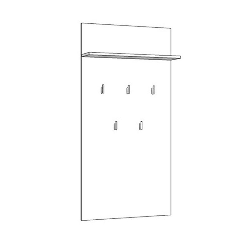 ΕΠΙΠΛΟ ΧΩΛ COMO CIV ΓΚΡΙ CONCRETE 67x20x137εκ fxtr 11008570