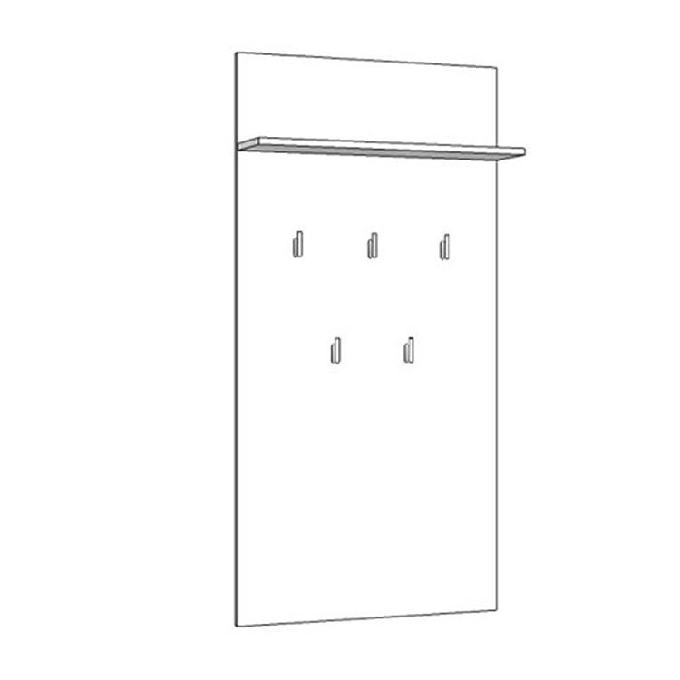 ΕΠΙΠΛΟ ΧΩΛ COMO CIV GREY OAK 67x20x137εκ fxtr 11008571