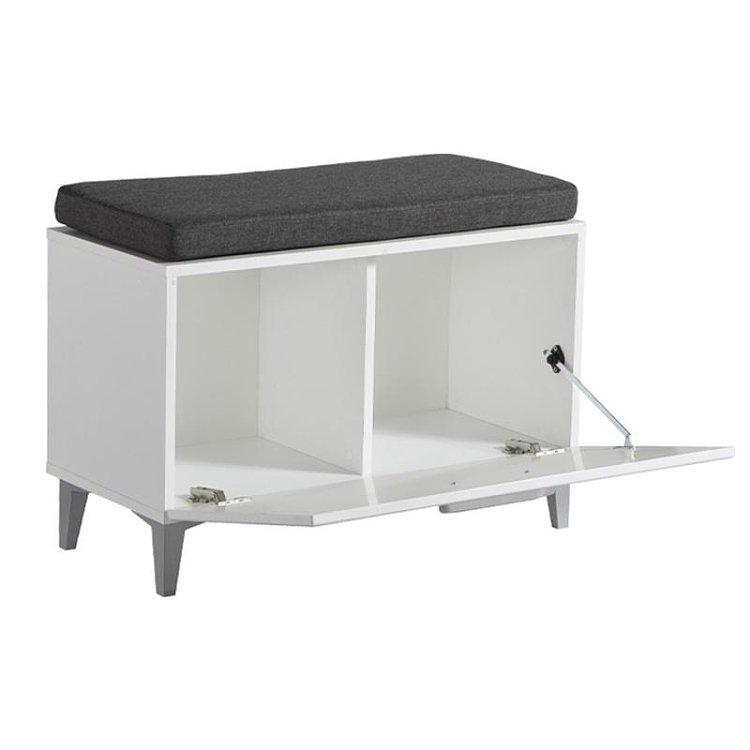 ΕΠΙΠΛΟ ΧΩΛ COMO ΚΟΜ ΛΕΥΚΟ-ΛΕΥΚΗ ΛΑΚΑ 74,5x35x53εκ 11008569