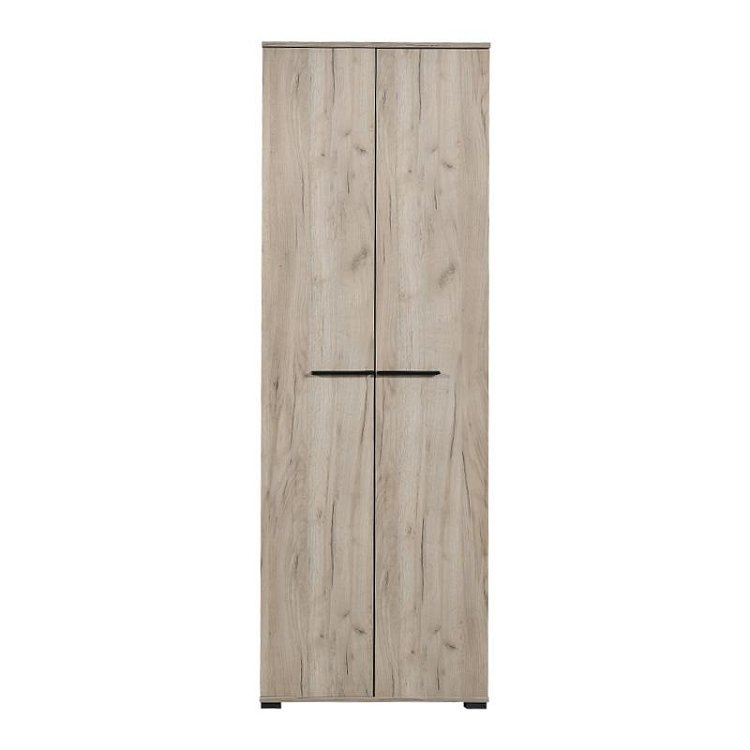 ΕΠΙΠΛΟ ΧΩΛ LORCA GREY OAK / ΜΑΥΡΟ 67x40x195εκ fxtr 11008354