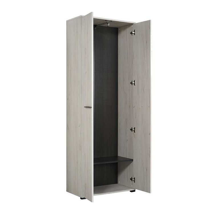 ΕΠΙΠΛΟ ΧΩΛ LORCA WHITE OAK / ΜΑΥΡΟ 67x40x195εκ fxtr 11008355