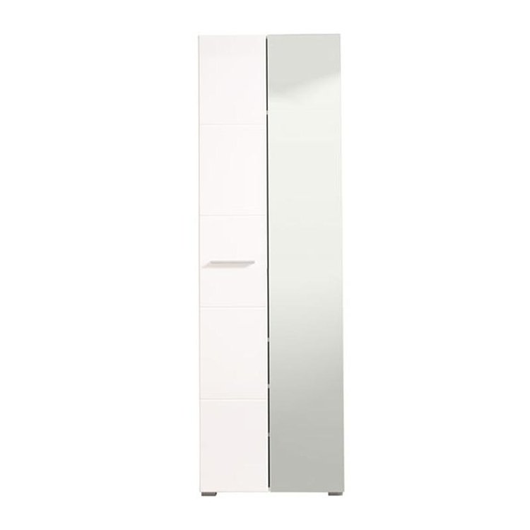 ΕΠΙΠΛΟ ΧΩΛ ΜΕ ΚΑΘΡΕΦΤΗ Beny 2K OG GREY-ΛΕΥΚΗ ΛΑΚΑ 60x35x192,5εκ fxtr 11008560