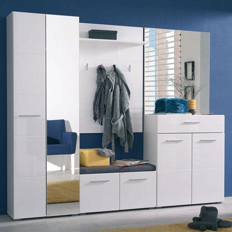 ΕΠΙΠΛΟ ΧΩΛ ΜΕ ΚΑΘΡΕΦΤΗ Beny 2K OG ΛΕΥΚΟ-ΛΕΥΚΗ ΛΑΚΑ 60x35x193εκ fxtr 11008561