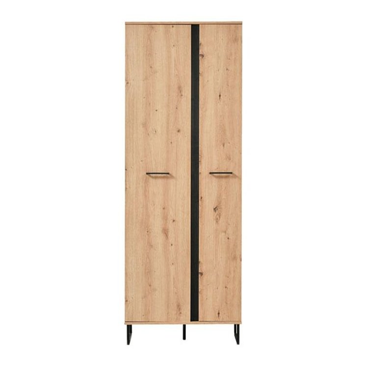 ΕΠΙΠΛΟ ΧΩΛ SARDINIA P2 ARTISAN OAK / ΜΑΥΡΟ 70,5x35x194x5εκ fxtr 11008256