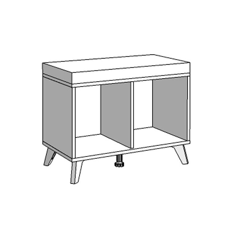ΕΠΙΠΛΟ ΧΩΛ UMBRIA KOM GREY OAK 68x35x47,5εκ 11008184