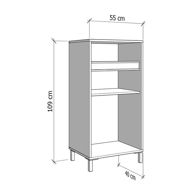 ΕΠΙΠΛΟ ΕΙΣΟΔΟΥ-ΧΩΛ ARRAN 1K1F CASHMERE ΧΡΩΜΑ 55x40x110εκ 11014464