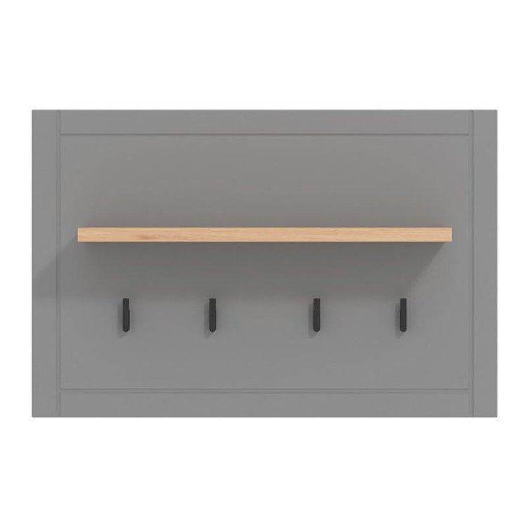 ΕΠΙΠΛΟ ΕΙΣΟΔΟΥ VALENCIA CIV ARTISAN OAΚ-ΓΚΡΙ ΜΑΤ 87x20x57εκ fxtr 11011366