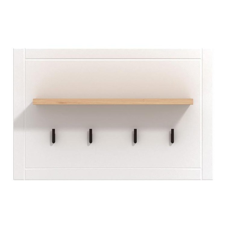 ΕΠΙΠΛΟ ΕΙΣΟΔΟΥ VALENCIA CIV ARTISAN OAΚ-ΛΕΥΚΟ ΜΑΤ 86,5x19,5x57εκ 11011365