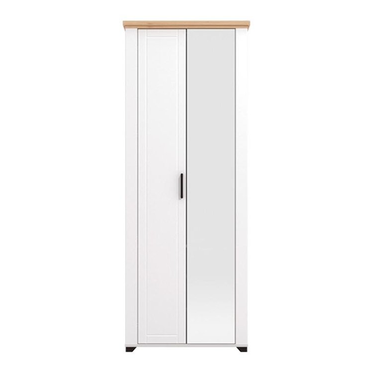 ΕΠΙΠΛΟ ΕΙΣΟΔΟΥ VALENCIA P2 OG ΛΕΥΚΟ-ARTISAN OAΚ-ΛΕΥΚΟ ΜΑΤ 75x41x194,5εκ fxtr 11011370