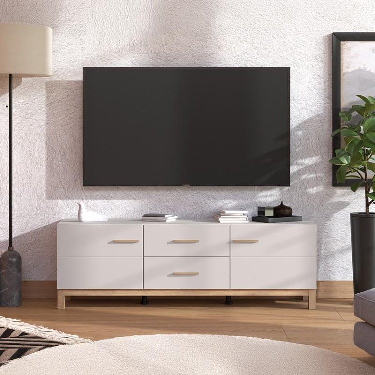 ΕΠΙΠΛΟ ΤΗΛΕΟΡΑΣΗΣ ESSEX 154 3K2F2V CASHMERE 154x42x51εκ 11014475