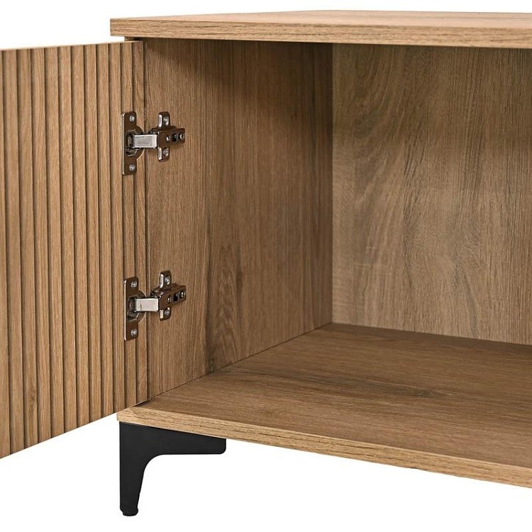 ΕΠΙΠΛΟ ΤΗΛΕΟΡΑΣΗΣ Fylliana Alicante NATURAL CANELLA OAK ΧΡΩΜΑ 160x40x51εκ 886-126-004
