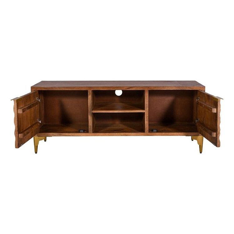 ΕΠΙΠΛΟ ΤΗΛΕΟΡΑΣΗΣ Fylliana Amrita ΚΑΦΕ ΧΡΩΜΑ 140x40x55εκ 938-124-017