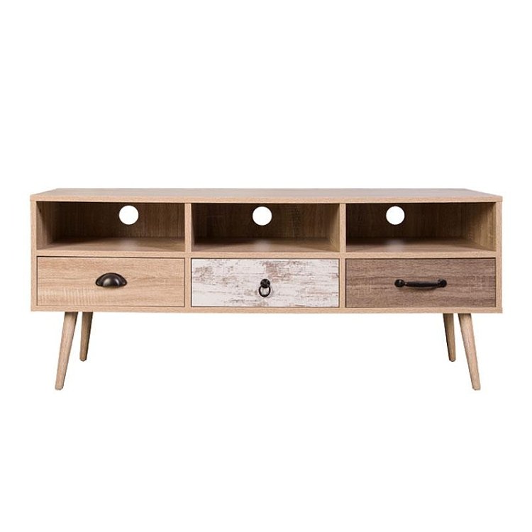 ΕΠΙΠΛΟ ΤΗΛΕΟΡΑΣΗΣ Fylliana "Lounge" SONOMA OAK 120x39,5x50εκ 271-123-056