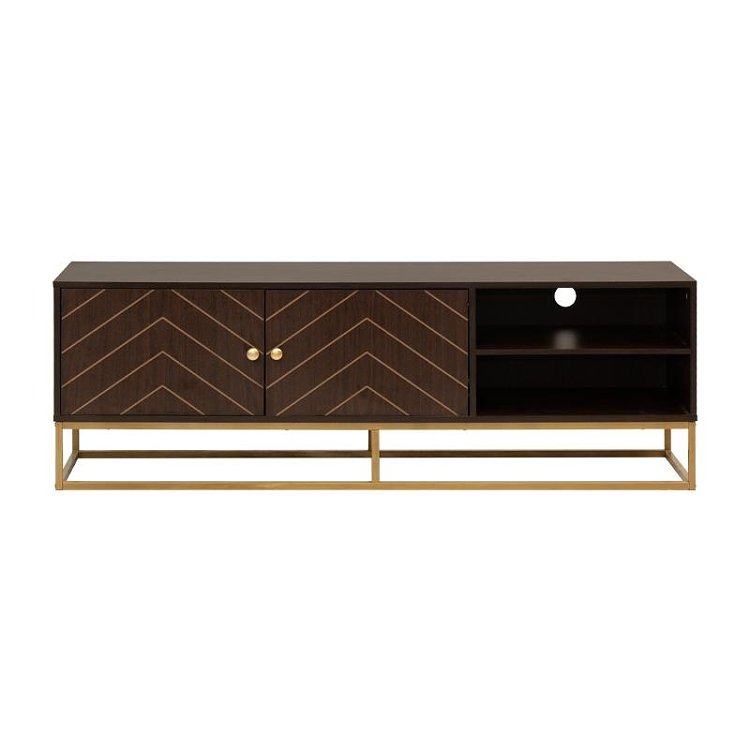 ΕΠΙΠΛΟ ΤΗΛΕΟΡΑΣΗΣ Fylliana "Parlor" ΚΑΦΕ ΧΡΩΜΑ 150x39,5x50εκ 271-223-070