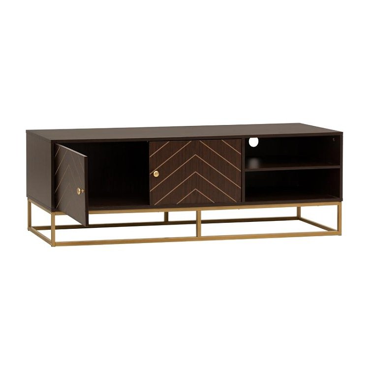 ΕΠΙΠΛΟ ΤΗΛΕΟΡΑΣΗΣ Fylliana "Parlor" ΚΑΦΕ ΧΡΩΜΑ 150x39,5x50εκ 271-223-070