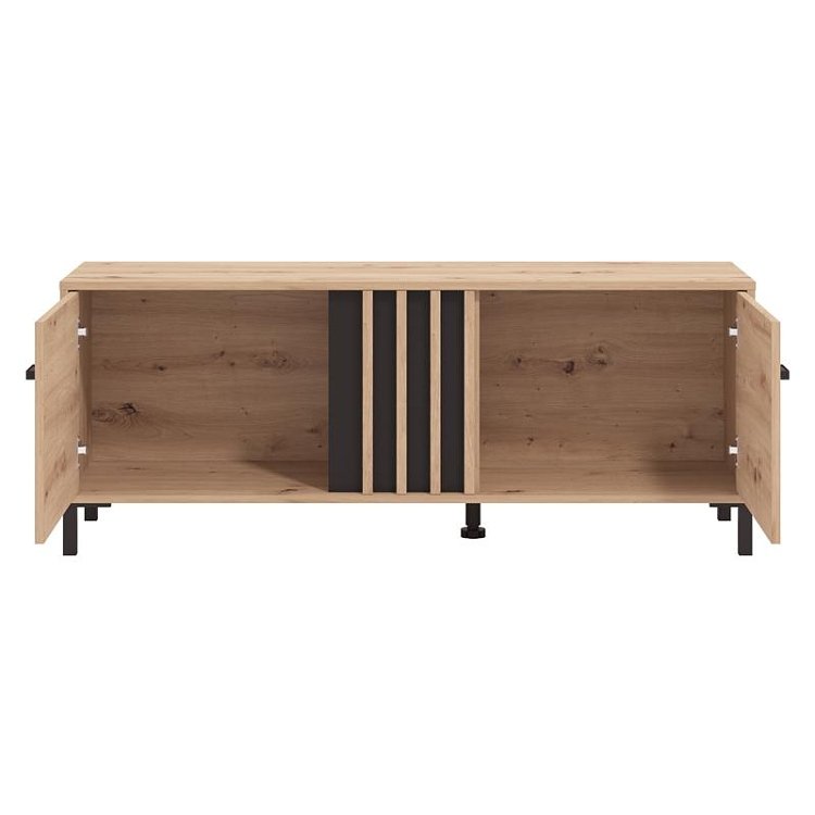 ΕΠΙΠΛΟ ΤΗΛΕΟΡΑΣΗΣ LAVAL 131 2K2V ARTISAN ΟΑΚ/ΜΑΥΡΟ 132x40x52εκ 11014526