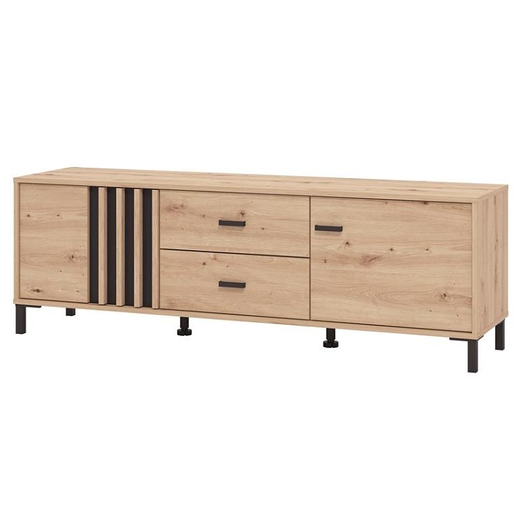 ΕΠΙΠΛΟ ΤΗΛΕΟΡΑΣΗΣ LAVAL 157 3K2F2V ARTISAN ΟΑΚ/ΜΑΥΡΟ 157x40x52εκ 11014527
