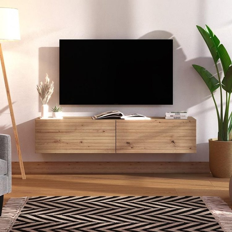ΕΠΙΠΛΟ ΤΗΛΕΟΡΑΣΗΣ ROYAN TV 154 2K2V ARTISAN OAK ΧΡΩΜΑ 154x42x32εκ 11014457