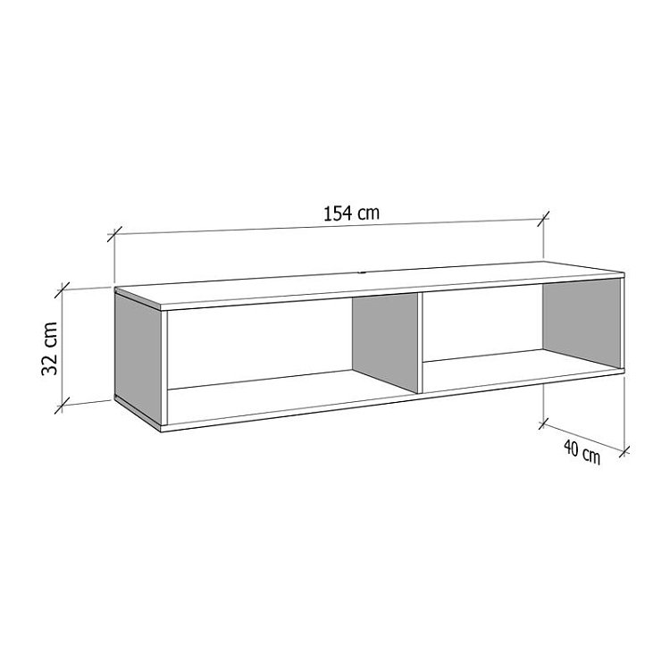 ΕΠΙΠΛΟ ΤΗΛΕΟΡΑΣΗΣ ROYAN TV 154 2K2V ARTISAN OAK ΧΡΩΜΑ 154x42x32εκ 11014457