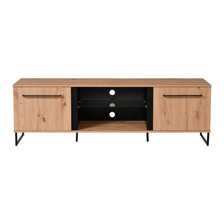 ΕΠΙΠΛΟ ΤΗΛΕΟΡΑΣΗΣ SARDINIA TV 170 ARTISAN OAK / ΜΑΥΡΟ 170,5x42x54εκ 11008229