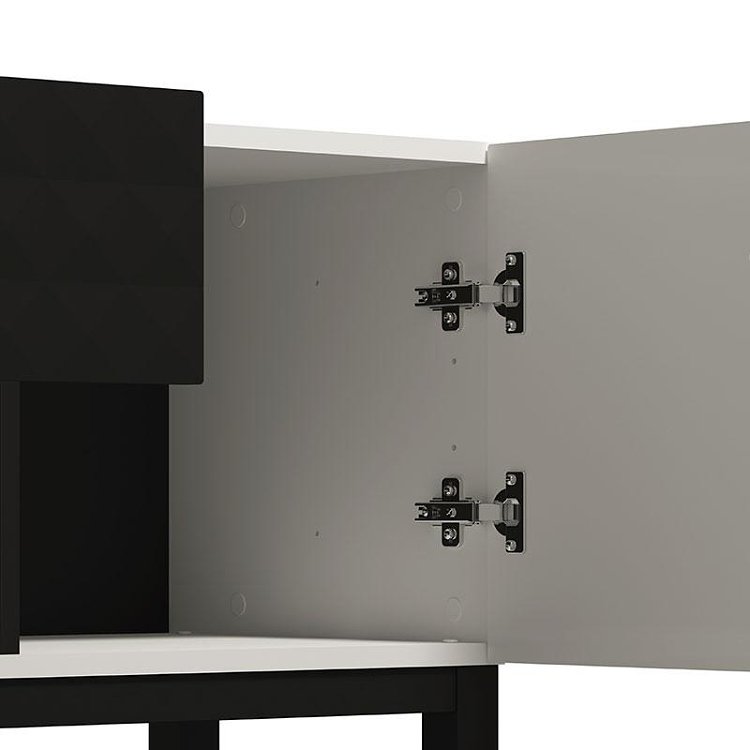 ΕΠΙΠΛΟ ΤΗΛΕΟΡΑΣΗΣ SARTHE 150 3K1F2V ΛΕΥΚΟ-ΜΑΥΡΟ-ΛΕΥΚΟ ΜΑΤ-ΜΑΥΡΟ MAT 147x42x51εκ n.t.v 11013675