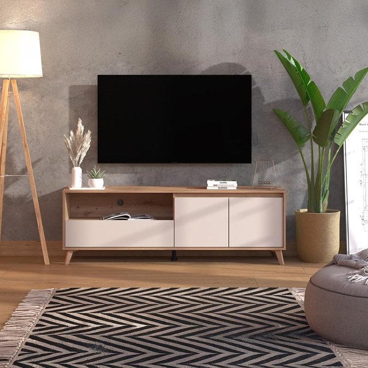 ΕΠΙΠΛΟ ΤΗΛΕΟΡΑΣΗΣ STIRLING TV 157 3K1F2V ARTISAN/CASHMERE ΧΡΩΜΑ 157x40x53εκ 11014489