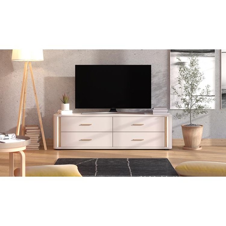 ΕΠΙΠΛΟ ΤΗΛΕΟΡΑΣΗΣ YORK 4F CASHMERE/ARTISAN OAK ΧΡΩΜΑ 177x40x52εκ 11014455