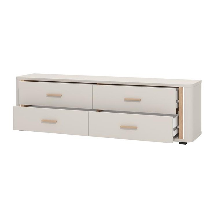 ΕΠΙΠΛΟ ΤΗΛΕΟΡΑΣΗΣ YORK 4F CASHMERE/ARTISAN OAK ΧΡΩΜΑ 177x40x52εκ 11014455