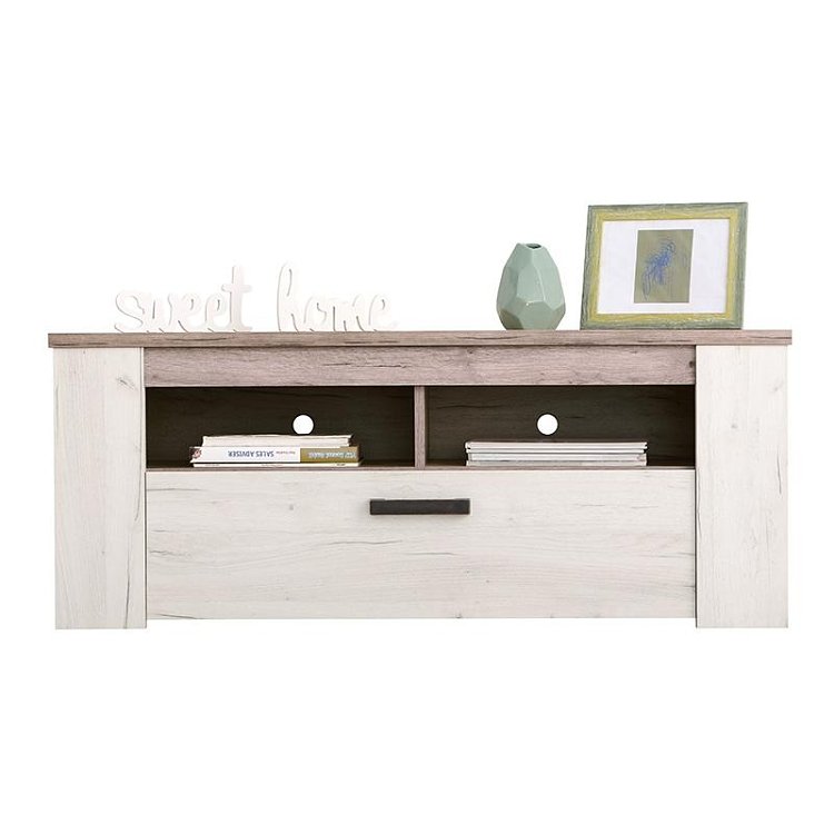 ΕΠΙΠΛΟ TV Kent 120 GREY OAK-WHITE OAK 122x43x49εκ 11008806