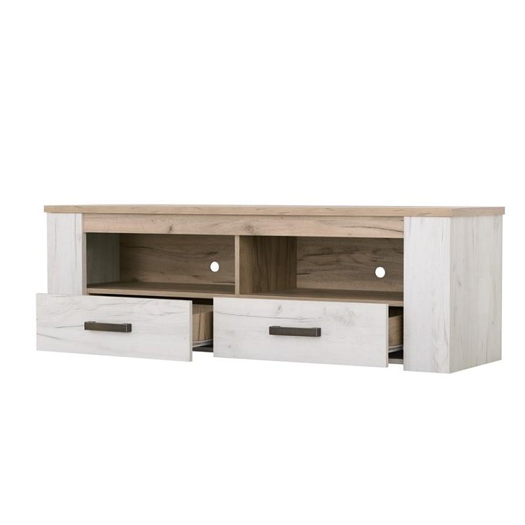 ΕΠΙΠΛΟ TV Kent 150 GREY OAK/WHITE OAK 151x43x49εκ knt 11008807