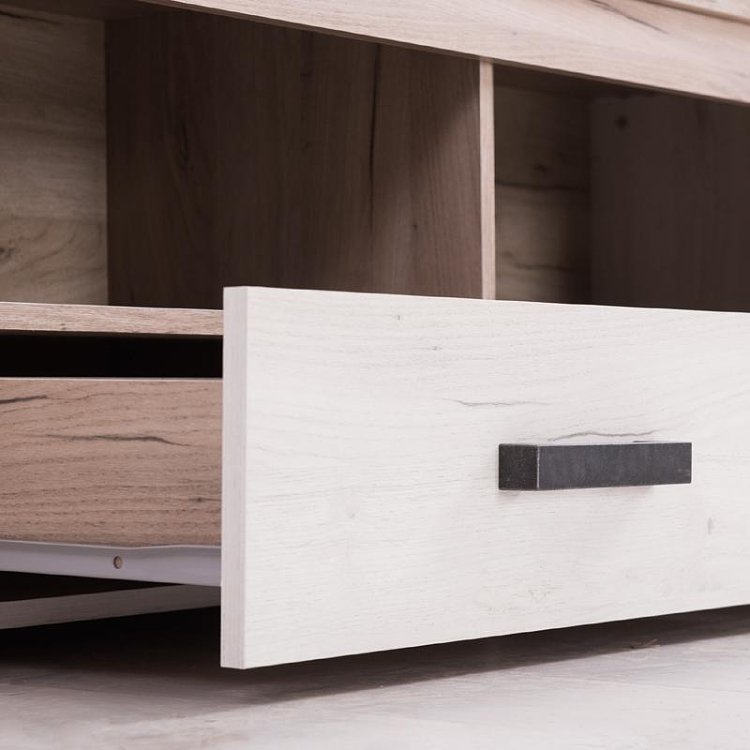 ΕΠΙΠΛΟ TV Kent 150 GREY OAK/WHITE OAK 151x43x49εκ knt 11008807