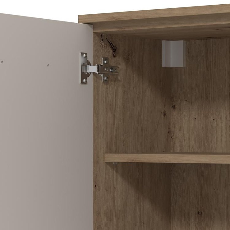 ΕΠΙΤΟΙΧΙΟ ΝΤΟΥΛΑΠΙ ΚΟΥΖΙΝΑΣ BELFORT 60A ARTISAN OAK/CASHMERE 60x30x54εκ 11014679