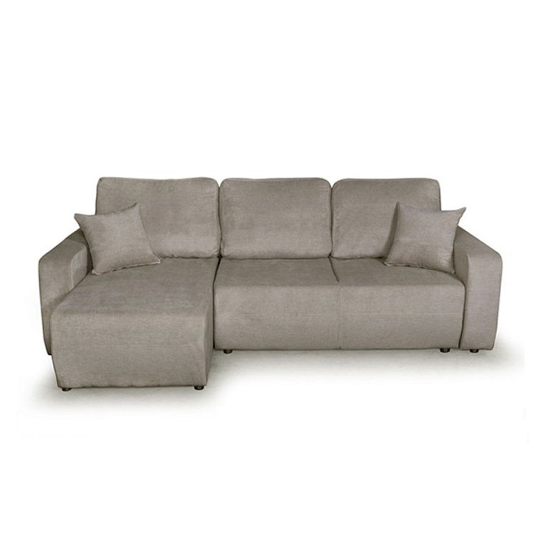 Γωνιακός Καναπές-Κρεβάτι Fabianna 1102 IN Taupe 400-27-021