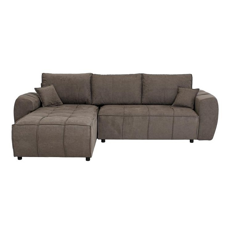 ΓΩΝΙΑΚΟΣ ΚΑΝΑΠΕΣ Fylliana Atlanta ΚΑΦΕ ΧΡΩΜΑ 265x190x95εκ 880-225-054