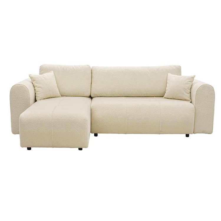 ΓΩΝΙΑΚΟΣ ΚΑΝΑΠΕΣ Fylliana Fiesta ΛΕΥΚΟ ΧΡΩΜΑ 265x165x95εκ 880-225-055