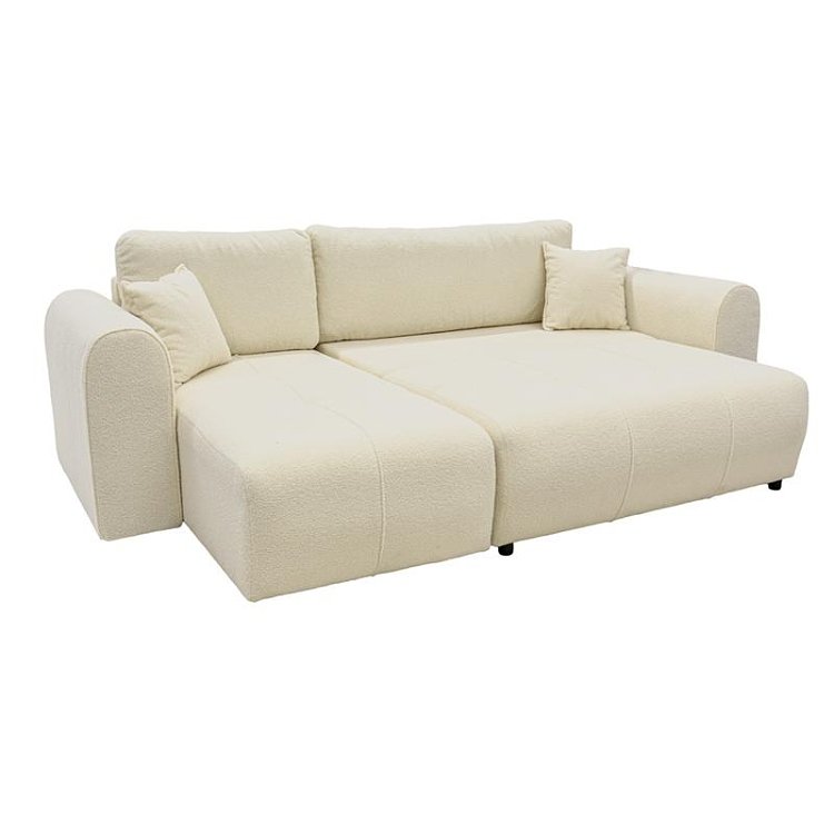 ΓΩΝΙΑΚΟΣ ΚΑΝΑΠΕΣ Fylliana Fiesta ΛΕΥΚΟ ΧΡΩΜΑ 265x165x95εκ 880-225-055