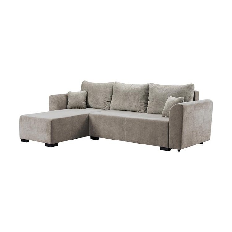 ΓΩΝΙΑΚΟΣ ΚΑΝΑΠΕΣ ΚΡΕΒΑΤΙ Migros ΜΠΕΖ ΧΡΩΜΑ 268x167x80εκ 21045242