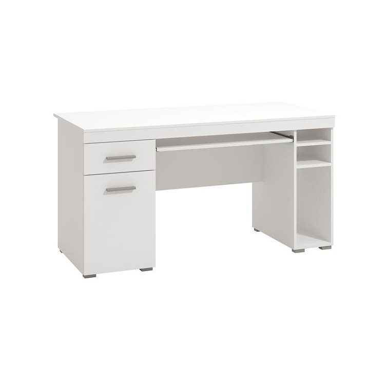 ΓΡΑΦΕΙΟ ALFA OPAQUE WHITE 145x66x76εκ 11011778