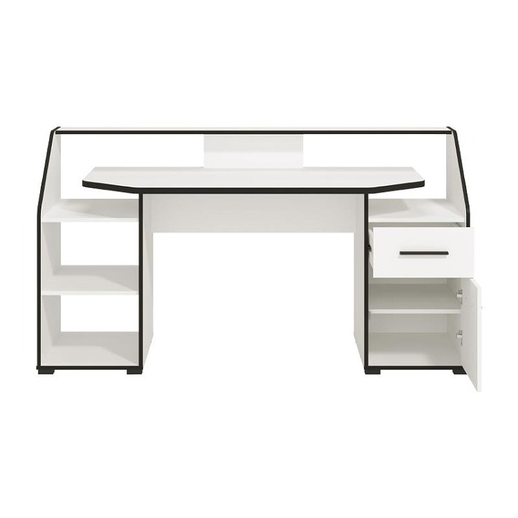ΓΡΑΦΕΙΟ BLETCHLEY ΛΕΥΚΟ ΧΡΩΜΑ 170x65x92,5εκ 11012327